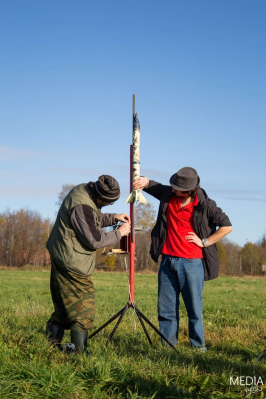 first launches of rocket models skbm voenmeh 6