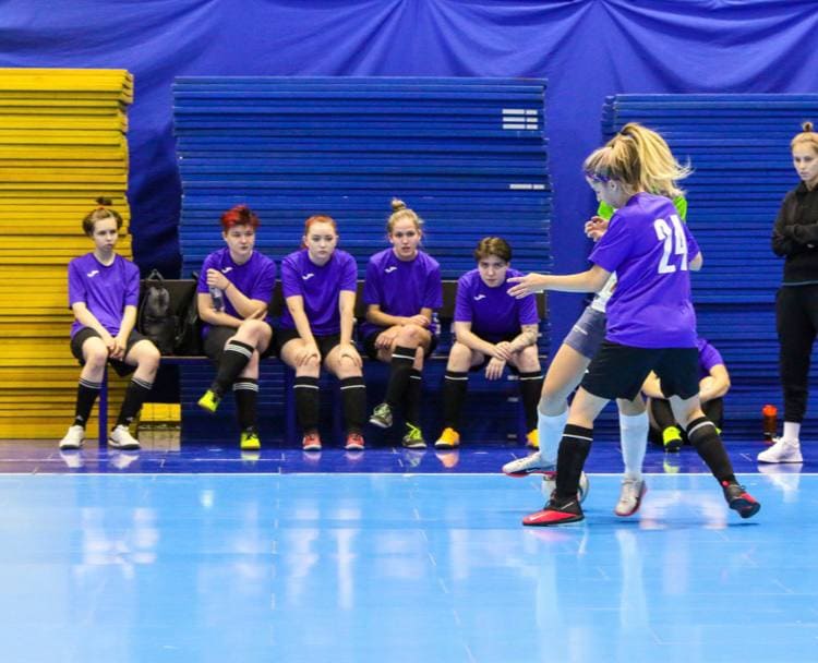 womens mini football team at the 7th round of the st petersburg student competitions 2021